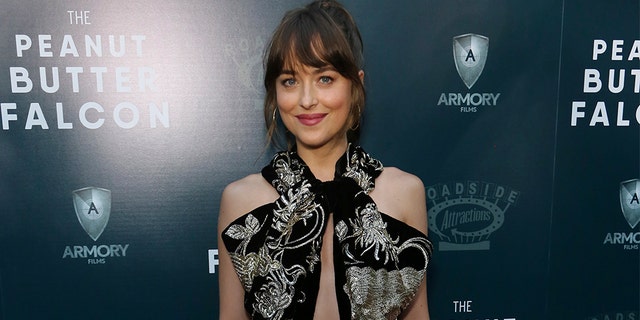 Dakota Johnson attends the LA Special Screening of "The Peanut Butter Falcon" at The ArcLight Hollywood on Thursday, Aug. 1, 2019.