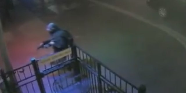 Connor Betts, 24, is seen outside Ned Peppers Bar before he was shot and killed by six Dayton police officers early Sunday, according to police.