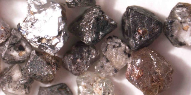 Diamonds of the Brazilian region of Juina.