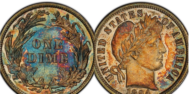 The 1894-S dime is one of only 24 that were minted.