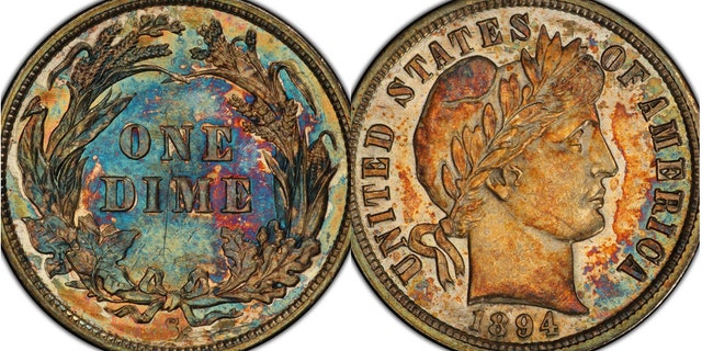 The 1894-S dime is one of only 24 that were minted.