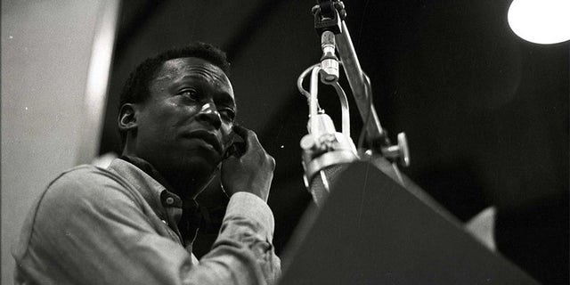 Miles Davis during a recording session of "Kind of Blue." — Don Hunstein, Sony Music Archies