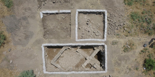 The southern rooms of the church have been uncovered. (Zachary Wong)