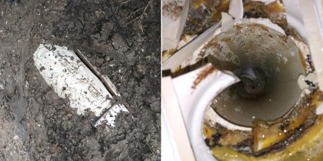 The lightning strike also damaged a Florida homeowner's septic tank and indoor plumbing.