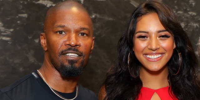 Jamie Foxx and Sela Vave attend Michael B. Jordan's MBJAM at Dave & Buster's Hollywood.