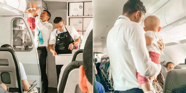 Flight attendant Joel O Paris Castro said he always tries to give passengers the best experience possible. "I bet my mother could've used a couple of breaks when I was growing up," he added.