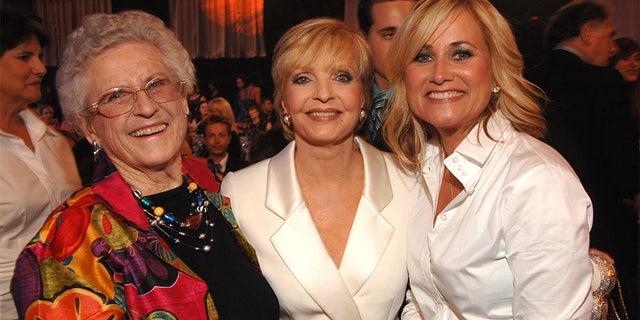 Left to right: Ann B. Davis, Florence Henderson and Maureen McCormick (Photo by Lester Cohen/WireImage)