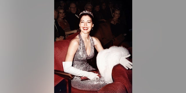Actress Ava Gardner in the audience of the Academy Awards ceremony on April 4, 1960, in Los Angeles. (Photo by Frank Worth, Courtesy of Capital Art/Getty Images)