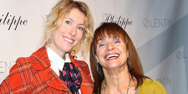 Actress Valerie Harper (R) and her daughter Cristina Cacciotti attend the Valentin fashion line launch party at Philippe Chow on Oct. 17, 2013, in Los Angeles. (Photo by Paul Archuleta/FilmMagic)