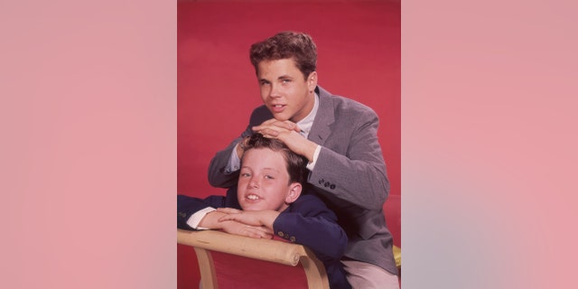 Tony Dow, seen here with Jerry Mathers, said that he's now grateful for the role of Wally Cleaver.