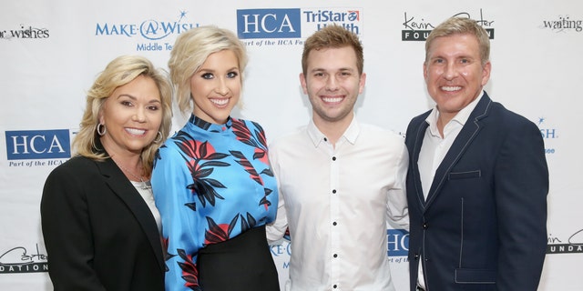 Savannah Chrisley revealed on her podcast that she is "grieving the loss of parents that are still alive" ahead of Todd and Julie's prison sentences.