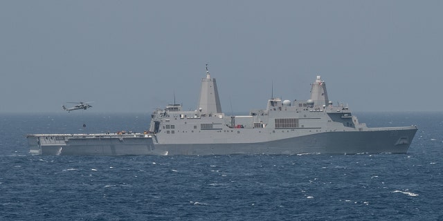 The USS Green Bay, seen here, had been scheduled for a port visit on Saturday. (U.S. Navy photo by Mass Communication Spc. 3rd Class Kevin V. Cunningham, File)