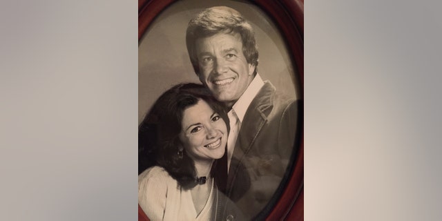 Wink Martindale with his wife Sandy, who previously dated Elvis Presley.