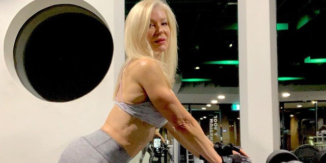 The Aussie woman is dedicated to a strict workout regimen with plenty of weight training five days per week, and relies on a diet of “nutrient-dense” health food to achieve her enviable frame.
