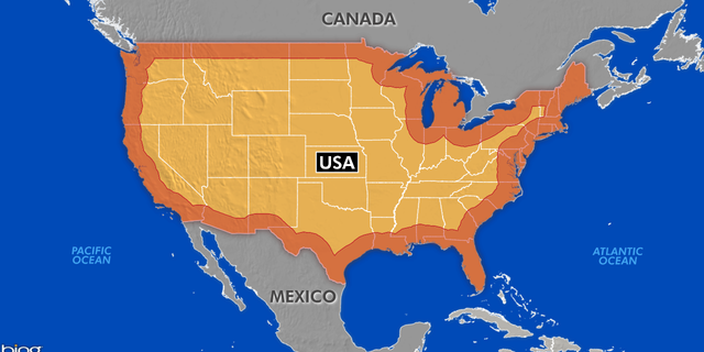 Within 100 air miles of the border, immigration agents have greater authority to stop and search vehicles, including buses. A bill in Congress introduced last month would reduce that zone to 25 miles.