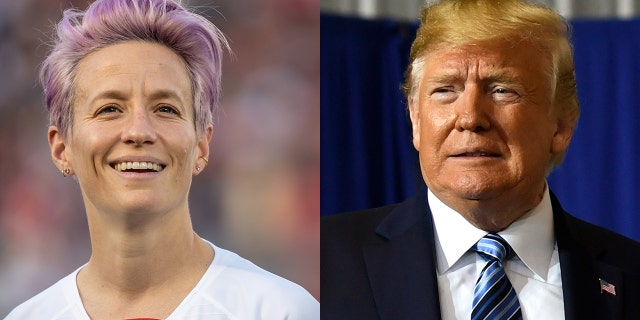 Megan Rapinoe — a prominent critic of the White House — believes her dad voted for President Trump in 2016.