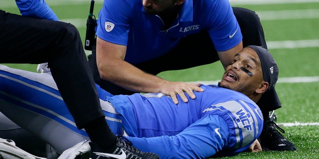 Detroit Lions Receiver Jermaine Kearse Suffers Broken Leg In