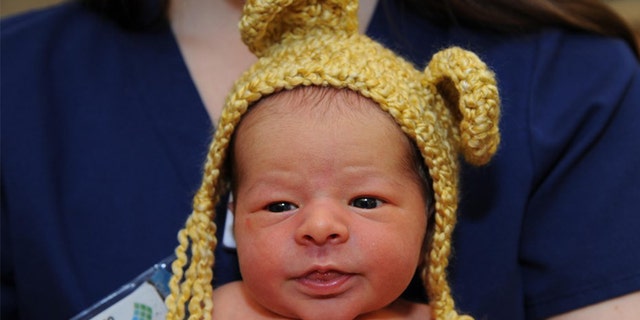 Newborns were dressed as characters from "The Wizard of Oz" at West Penn Hospital in Pittsburgh. (Photo courtesy of Allegheny Health Network)
