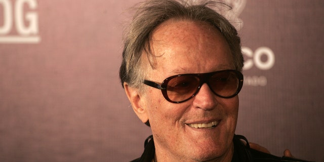 Peter Fonda, fotografiado a principios de este año en el Festival Internacional de Cine de Guadalajara 2019 en México.  (Foto de Leonardo Alvarez Hernández / Getty Images)