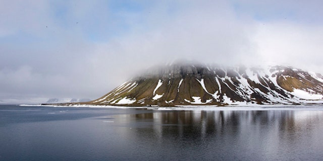 The islands are on the coast of the remote Novaya Zemlya archipelago in the Arctic Ocean.