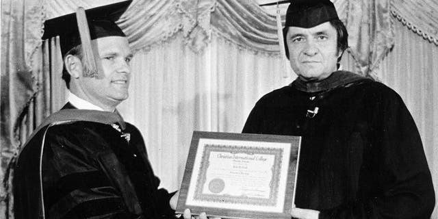 Greg Laurie claimed Johnny Cash wanted to become a preacher, but his wife June Carter Cash told him he would have a greater impact spreading his message through music.