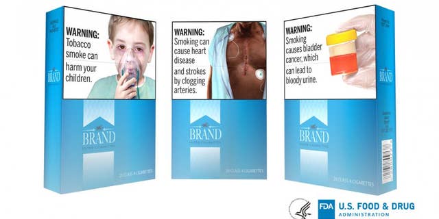 The new warnings would be accompanied by a color image demonstrating the health risk.