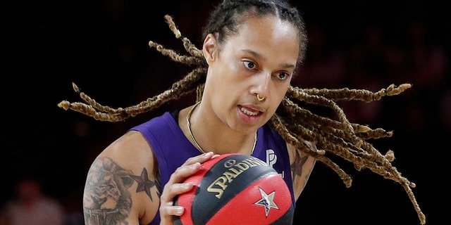 Griner was a runner-up in the WNBA MVP award voting. (AP Photo/John Locher, File)