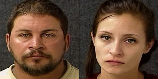 William Swan, left, and Thomasine Radford, right, were among the suspects who allegedly held a man at gunpoint on Sunday before offering him a grilled cheese, according to police.