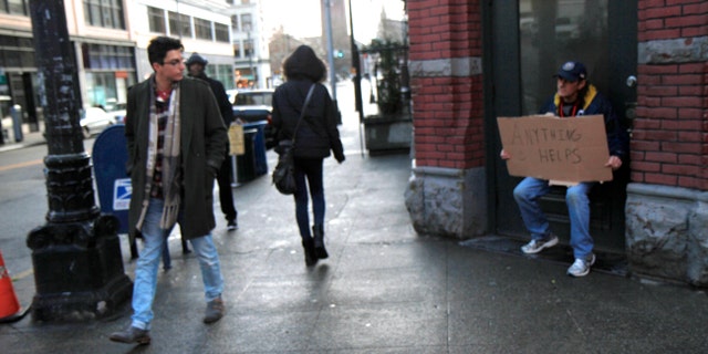 People with the app on their phone will receive a notification when in close proximity with a homeless person – referred to as a “beacon holder” – and they are then given the opportunity with a click on the profile to learn their name and background, what led them to the streets and if the user chooses, to donate money to assist.