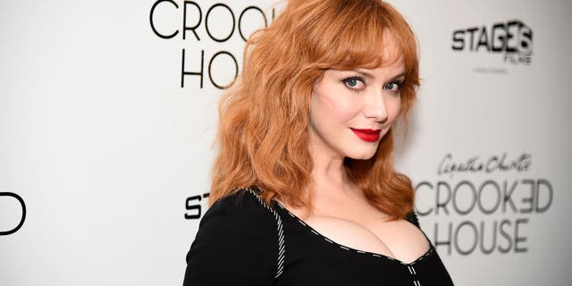 Christina Hendricks attends the "Crooked House" New York Premiere at Metrograph on December 13, 2017 in New York City. (Getty Images)