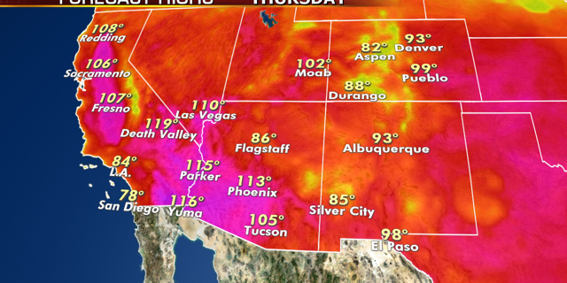 Dangerous heat wave expands in Southwest; severe storms possible in ...