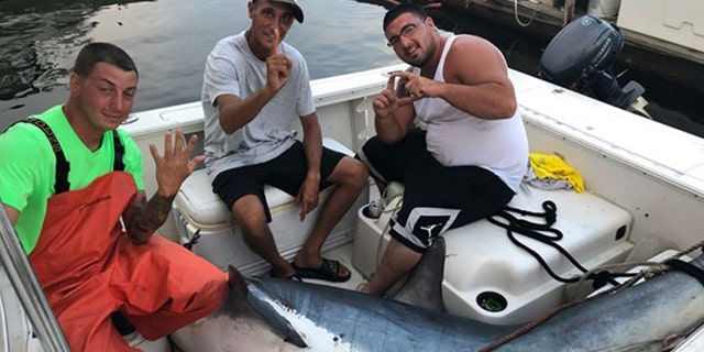 “We needed everyone on this boat; teamwork made it happen,” Joseph Egitto said. "We wouldn’t have any of these sharks without teamwork.”