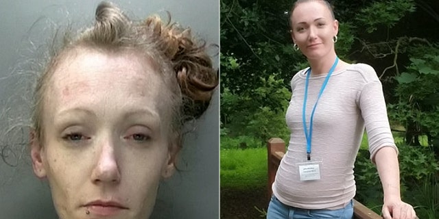 Caroline best, pictured, is now celebrating a year sober and improved health after giving up heroin and crack cocaine.