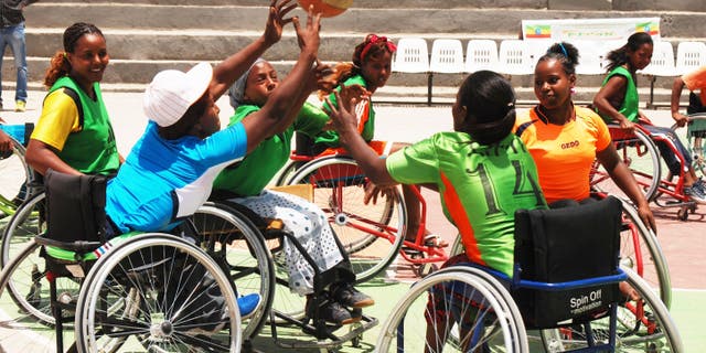 Players in South Sudan find hope and healing in wheelchair basketball