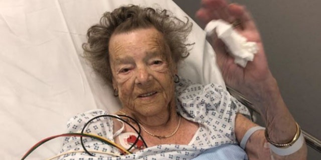 Betty Munroe, 93, was diagnosed with broken heart syndrome after surviving a burglary in her home.