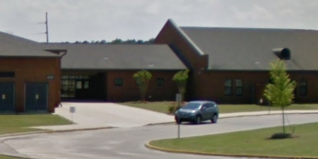 Blount Elementary School in Montgomery, Ala. Two men are in custody Thursday, police say, after shots were fired outside the school. (Google Maps)