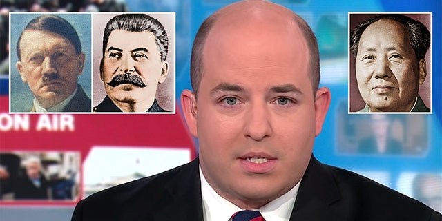 CNN’s Brian Stelter allowed a guest to suggest that President Trump many be reasonable for more deaths than brutal dictators Adolf Hitler, Joseph Stalin and Mao Zedong.