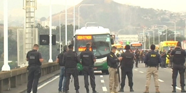 The armed man was neutralized after a four-hour standoff with police.