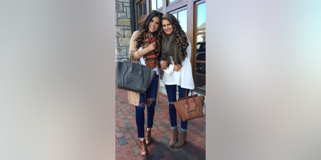 This photo of Emily Gemma, pictured left, and Caitlin Covington, pictured, right, was illicitly featured in a now-viral Twitter meme heralding the dawn of fall with “Christian Girl Autumn," prompting the women to share their own side of the story and defend their faith.