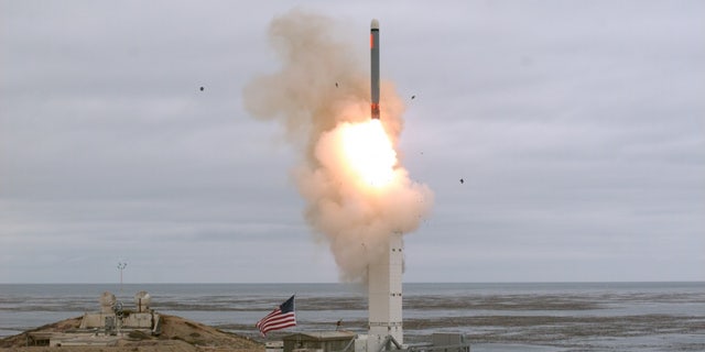 Aug. 18: The Defense Department conducts a test of a missile previously banned under an international treaty. (Scott Howe/Defense.gov)