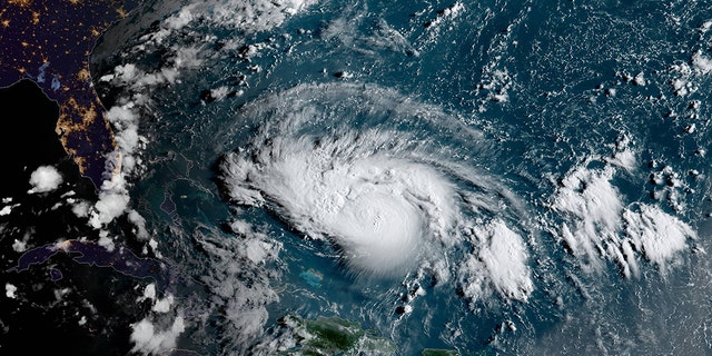 Hurricane Dorian, a Category 2 storm, is forecasted to become a major hurricane Friday.