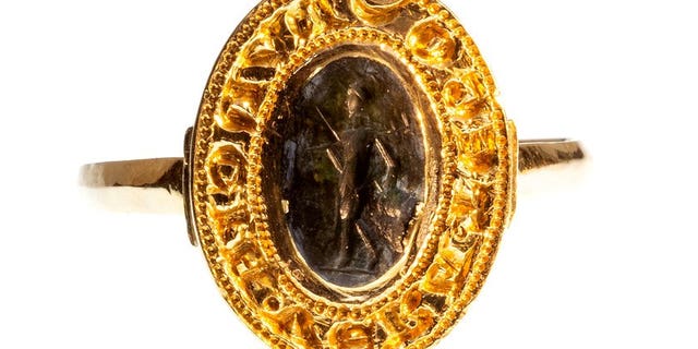 The Seal ring dating back to circa 1350.