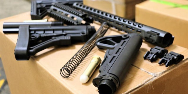 The sights, stocks, muzzles, brakes, buffer kits,and grips seized in shipments from China had a combined domestic value of $378,225.00, according to Customs and Border Protection.