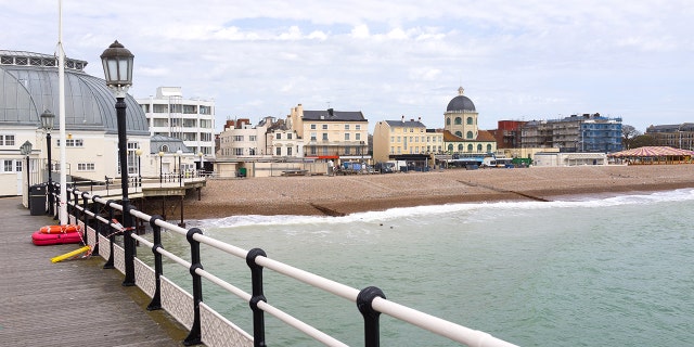 A section of the British seaside town of Worthing had to be cordoned off on Sunday after several people reported becoming sickened by what authorities described as a "hazardous material incident."