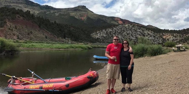 Jacob Keltner 'loved to try adventurous things,' his wife Becki tells Fox News. 'We went hiking, white water rafting, zip-lining, boating, camping, and took the kids to water parks,' she says. 'He loved to ride his bike and exercise to release the stress from his job and we spend countless hours in the pool together with all our friends and family.'