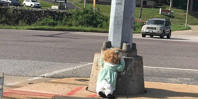 Residents in a Missouri county are getting creeped out over a series of life-sized dolls that have mysteriously started appearing in the area.