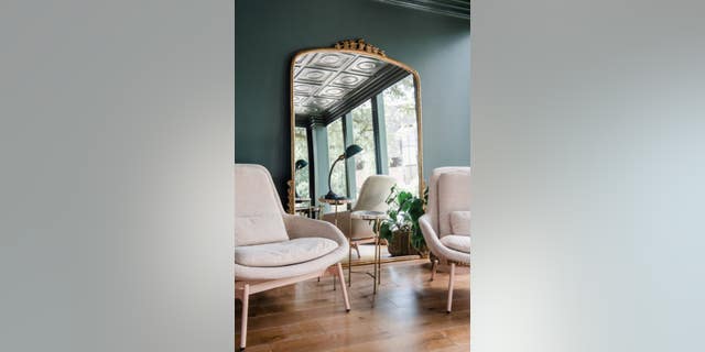 “I wanted this room to feel like a retreat from the day’s busyness, and be a place where the team could come and fill up creatively."