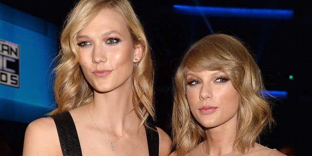 Karlie Kloss and Taylor at the 2014 American Music Awards in Los Angeles. The pair used to be best friends.