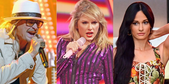 Kid Rock slammed Taylor Swift in a sexist tweet after she spoke about political activism. Kacey Musgraves was accused of 