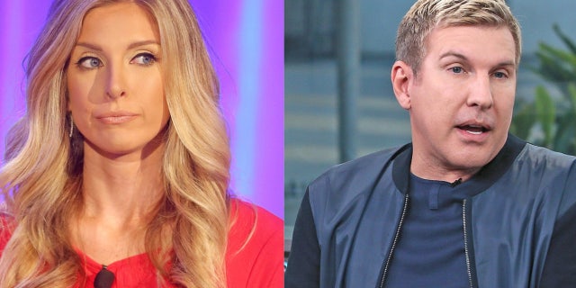 Lindsie Chrisley is pictured alongside estranged father Todd Chrisley. Lindsie accused the